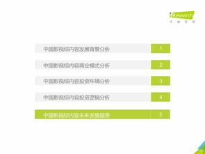 洞察機遇，優化布局 2019年中國影視綜內容投資價值研究報告簡版